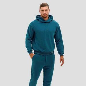 Vêtements de détente Survêtement personnalisé pour hommes Sweat à capuche de haute qualité et joggers Homewear Survêtements grande taille Jogging Ensemble deux pièces - Product Image 1