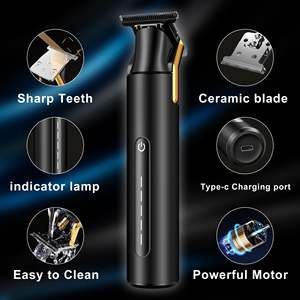 Tondeuse à barbe professionnelle sans fil à lame en T, tondeuse à cheveux de précision rechargeable avec fonction étanche (IPX7) - Product Image 5