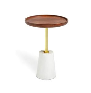 Table d'appoint de canapé de salon de luxe Offre Spéciale faite à la main Table d'appoint en métal de style contemporain avec cadre en métal Tables basses - Product Image 3