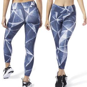 Leggings de yoga sublimados ligeros de poliéster/nailon para mujer, las mejores mallas de cintura elástica de talla XL para mujer - Product Image 6