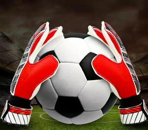 Gants de gardien de but de football professionnels de nouvelle conception en latex avec protection des doigts pour enfants et adultes - Product Image 6