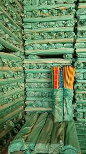 Bâton de vadrouille à grain en bois 100% à usage domestique du fabricant direct avec tête de balai et pelle à poussière en PVC balais et pelles à poussière de haute qualité - Product Image 2