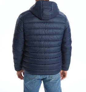 เสื้อแจ็คเก็ตขนเป็ดของผู้ชายมีฮู้ดเข้ารูปสำหรับฤดูหนาวแฟชั่นยอดนิยมออกแบบได้ตามต้องการ - Product Image 6