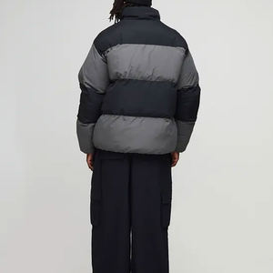 Chaqueta Acolchada Personalizada para Hombre, Estilo Holgado, Resistente al Frío, Impermeable, Ecológica, de Lona, con Frente de Algodón - Product Image 5