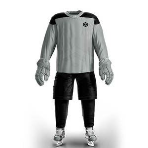 Tenues de hockey sur glace écologiques respirantes de haute qualité à prix avantageux, best-seller, tissu doux 100% polyester, design personnalisé - Product Image 1