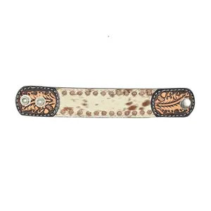 Разумные цены, кожаные браслеты-манжеты в западном стиле со стильным дизайном, используемые браслеты унисекс от индийских экспортеров