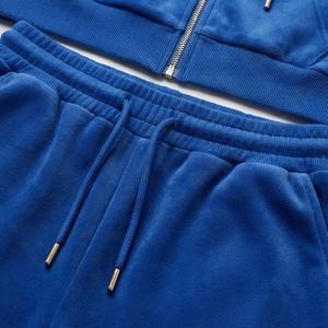 Ensemble de yoga d'hiver à capuche 2 pièces pour femme, survêtement 100 % coton respirant, ensemble de sport à manches longues pour la course et l'entraînement - Product Image 5