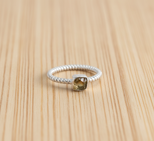 Anillo de Eternidad Boho de Plata de Ley 925 para Mujer, Engaste de Piedras Preciosas Resistentes, Estilo Clásico, Anillo de Compromiso o Cumpleaños - Product Image 3