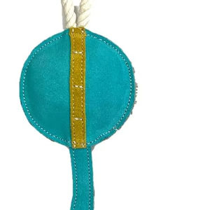 Juguetes Masticables para Perros de Cuero de Gamuza Suave y Duradero, Flexibles, Lavables, No Impermeables, Flexi-Rope, Juguetes Interactivos para la Dentición de Mascotas en Interiores - Product Image 1