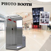 Mesin Foto Booth DOLA Putih, Perlengkapan Kamera Kecantikan, Panduan Suara, Cocok untuk Pesta, Dijual, Mesin Vending Fotografi, HOT