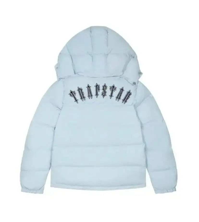 Trapstar Gedecodeerd Puffer Jack Met Capuchon Irongate Afneembare Capuchon Puffer Jas Hot Design Eigen Kleuren