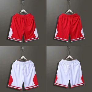 Shorts de basket-ball unisexes 100% polyester antibactérien respirant anti-UV séchage rapide taille plus personnalisable vêtements de sport - Product Image 4