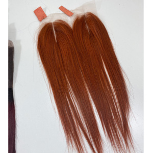 Vietnamien 100% 2 tons ombre HD dentelle grande remise vente chaude couleur peau trame Extensions de cheveux humains vendeur en gros - Product Image 2