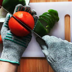 2025 Guantes resistentes a cortes Protección de nivel 5 Guantes de corte de seguridad Venta caliente Guantes resistentes a Cortes hechos a mano Mejor personalizado - Product Image 5