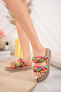 Sandales et Mules en Paille pour Femme - Product Image 2