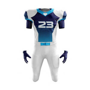 Nuevo diseño personalizado fútbol americano Jersey y pantalones cortos ropa de entrenamiento uniforme de fútbol americano de alta calidad - Product Image 1