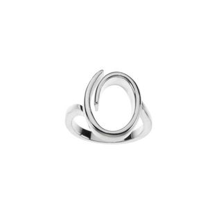 Anillo Stuller de Oro Blanco de 14K, Modelo 50809:102P 14KW, para Uso Diario - Product Image 3