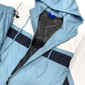 Ensemble Coupe-Vent Taille Personnalisée Vêtements Décontractés Ensemble de Coupe-Vent en Nylo / Polyester de Qualité Supérieure à Vendre - Product Image 3