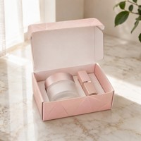 Boîte en carton pliable blanche 350 g/m², personnalisée, pour emballages cadeaux de cosmétiques et d'électronique