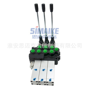Válvula de Control Multivía Serie MB45, Neumática/Hidráulica, Totalmente Funcional y Personalizable - Product Image 1