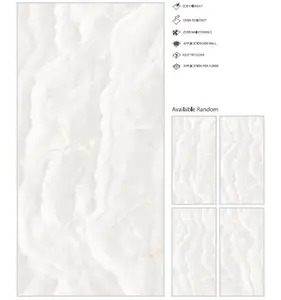 Telha de porcelana premium, modelo de azulejos polidos em 600x1200mm por novac cerâmica