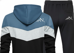 Survêtement uni à capuche sur mesure unisexe | Polaire 100% coton | Tenue d'hiver chaude - Product Image 4