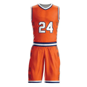 Sublimación de alta calidad Hombres Deportes Kit de baloncesto personalizado Uniforme de baloncesto deportivo personalizado en talla grande - Product Image 1