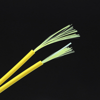 Cables Simplex para Patch Cord Duplex 3mm 2mm Fibra 1 2 4 Core OM2 OM3 OM4 OM5 LSZH PVC SC ST LC APC UPC Cable de fibra óptica