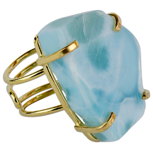 Anillo de alambre Larimar - Product Image 1