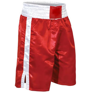 Pantalones cortos de Muay de Boxeo Tailandés de satén de alta calidad, sublimación personalizada impresa, ropa de gimnasio de artes marciales MMA, servicio OEM disponible - Product Image 2