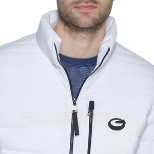 Chaqueta acolchada de invierno para hombre con diseño personalizado hecho en Pakistán, cuello levantado, estilo callejero, venta al por mayor - Product Image 6