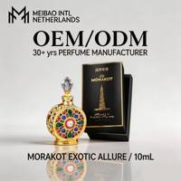 Huile de parfum MORAKOT EXOTIC DUBAI 10ML sans alcool, parfum floral oriental de luxe, flacon bijou, attar longue tenue