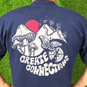 เสื้อยืดฮิปฮอปไซส์ใหญ่พิเศษสำหรับผู้ชาย พิมพ์ลายโลโก้ด้านหน้า คุณภาพสูง ผ้าฝ้าย 100% ทรงหลวม แห้งเร็ว ระบายอากาศได้ดี - Product Image 2