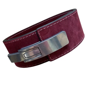 Cinturón de Cuero de la Mejor Calidad al por Mayor para Levantamiento de Pesas, Hebilla de Acero de Doble Punta, Soporte Lumbar de 4x42 Pulgadas, Colores Personalizados - Product Image 2