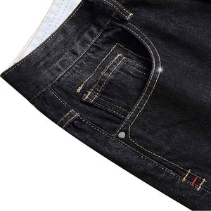 Pantalones cortos de cintura media para hombre Premium 100% algodón y pantalones cortos de mezclilla transpirables de secado rápido con cremallera Fly Digital Men Shorts Pocket - Product Image 6