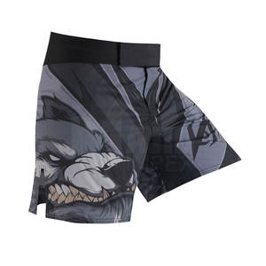 Nuevo diseño Tamaños personalizados Pantalones cortos de lucha MMA para hombres Ropa de artes marciales de algodón para boxeo Muay Thai - Product Image 6