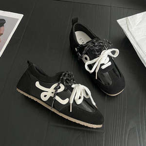 Chaussures de sport en caoutchouc pour femmes, hiver 2025, basses, à lacets, hauteur inférieure à 10 cm - Product Image 5