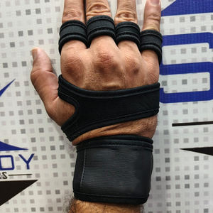 Venta caliente de silicona transpirable levantamiento de pesas guantes de gimnasio para entrenamiento deportivo Unisex entrenamiento cruzado - Product Image 3