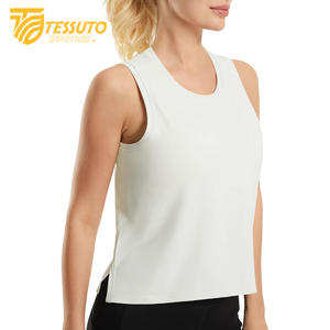 Femme Workout Wear Sport Yoga Tank Top pour Gym Débardeurs imprimés personnalisés de haute qualité pour les femmes Thick Strap Gym Débardeurs pour femmes - Product Image 6