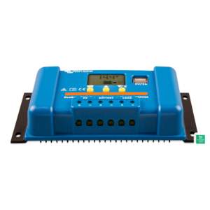 Controlador de Carga Solar BlueSolar SCC010005050 PWM-LCD&USB 12/24V 5A con MPPT - Product Image 1