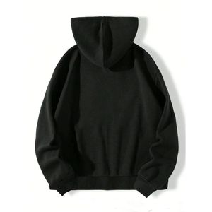 Sudaderas con capucha estampadas de diseño personalizado único para hombres más vendidos para sudaderas estampadas de ajuste regular de invierno a precio mayorista - Product Image 3