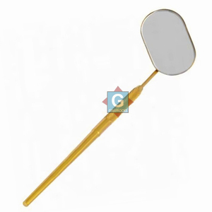 Miroir de maquillage de bureau en acier inoxydable de haute qualité à prix compétitif, miroir à cils rond, couleur et logo personnalisés - Product Image 3