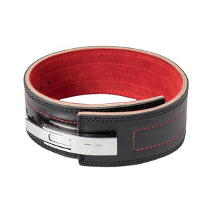 Vente à chaud Ceinture de gymnastique réglable de haute qualité Logo personnalisé Soutien de la taille d'haltérophilie avec quantité minimale de commande bas en cuir respirant - Product Image 2