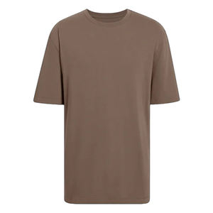 Alta calidad 220 GSM Heavyweight 100% algodón Camisetas de gran tamaño Diseño personalizado Impreso Sólido Camiseta de talla grande Directo de Bangladesh - Product Image 1