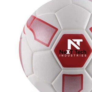 Next Tech Nouveau style Technologie hybride de football Ballon de match professionnel Matériau de texture en TPU Conception personnalisée et logo personnalisé - Product Image 4