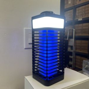 ที่ดักยุง LED แบบชาร์จไฟได้พร้อมตะขอไฟสำหรับตั้งแคมป์กับดักแมลงวัน - Product Image 3
