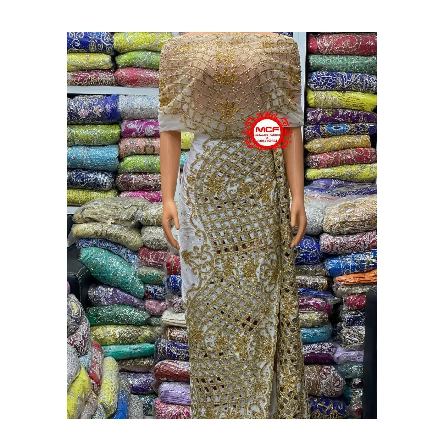Mới nhất Bộ sưu tập quần áo Châu Phi Thêu Vải somali George wrapper để làm tất cả các loại váy có sẵn tại xuất khẩu