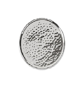 Vintage Design Elegant Aluminum Metal <b>Large</b> Coaster Classic Flower Decorative Table Pad for Home or Restaurant Use - Product Image 6