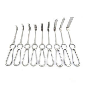 ชุดที่ดึงบาดแผลด้วยมือสแตนเลส9ชิ้นตัวดึงแผลแบบแมนนวล21ซม. ตัวเครื่องปฏิกรณ์แบบคีบ - Product Image 6