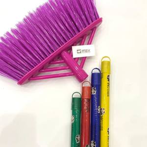 100% manche de balai à tête en PVC à grain de bois avec brosse et pelle à poussière marque GMEX expédition rapide - Product Image 2